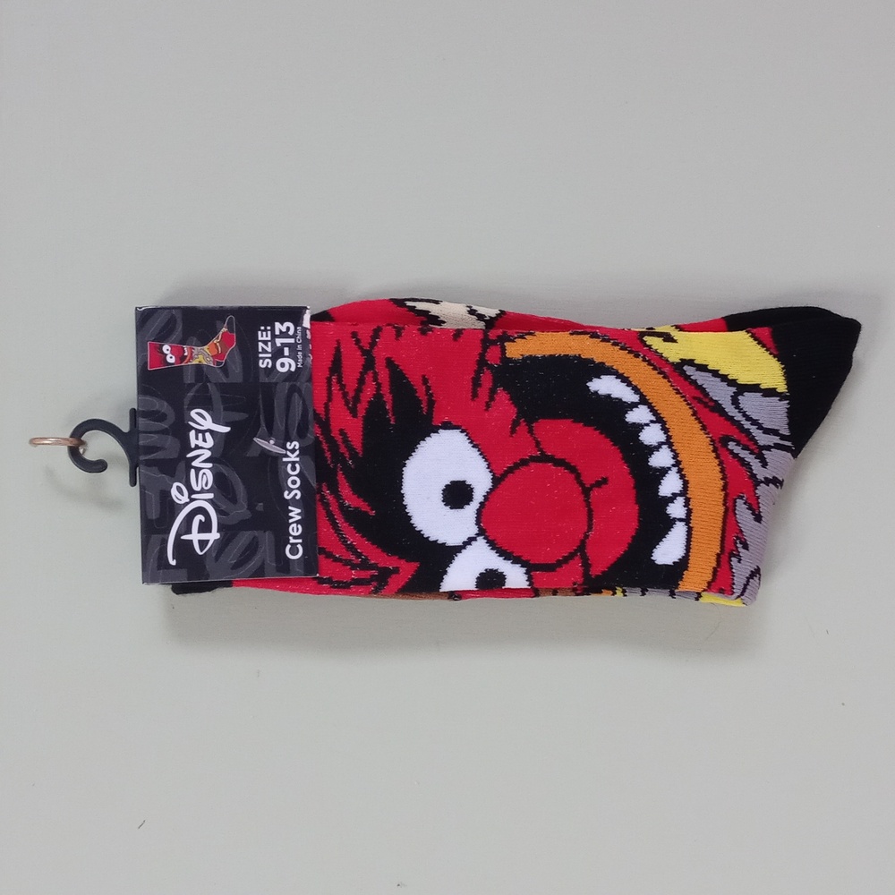 Unisex Disney Animal drummer wild monster red 🧦 socks